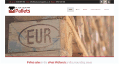 Desktop Screenshot of blackcountrypallets.co.uk